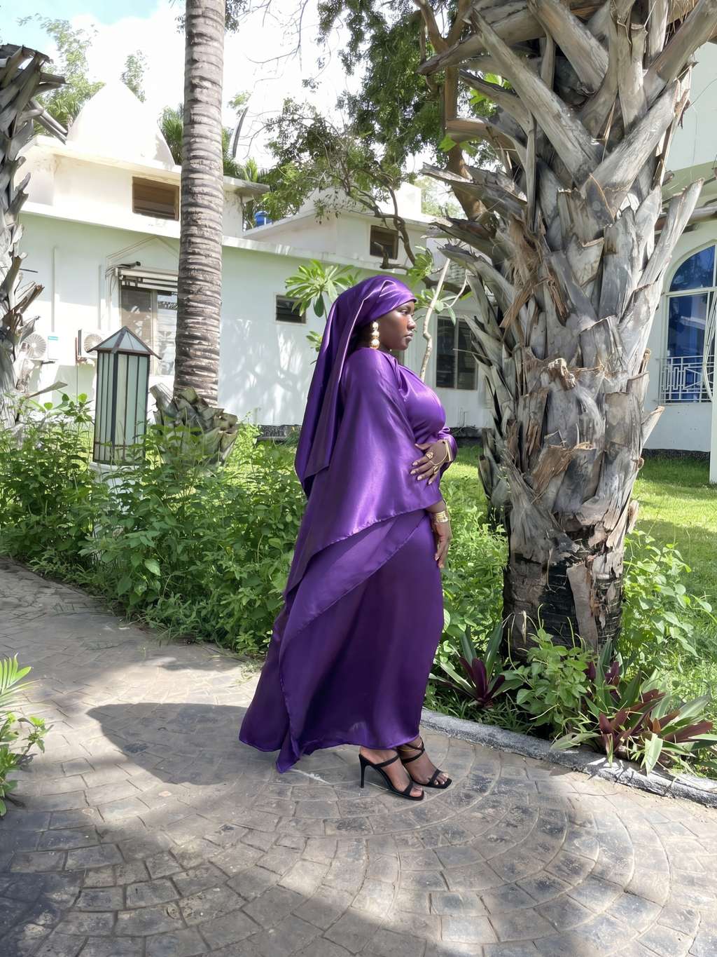 Dija Butterfly Dress Set - Lavender